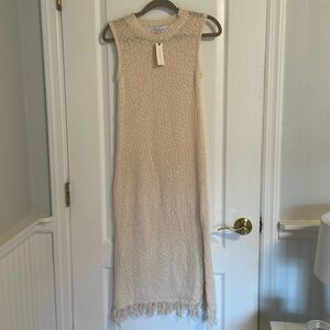 Long Beige Dress